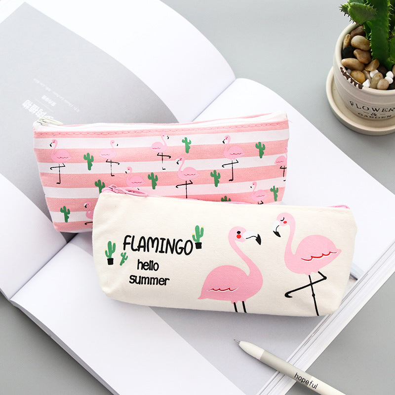 Pink Flamingo Pencil Case